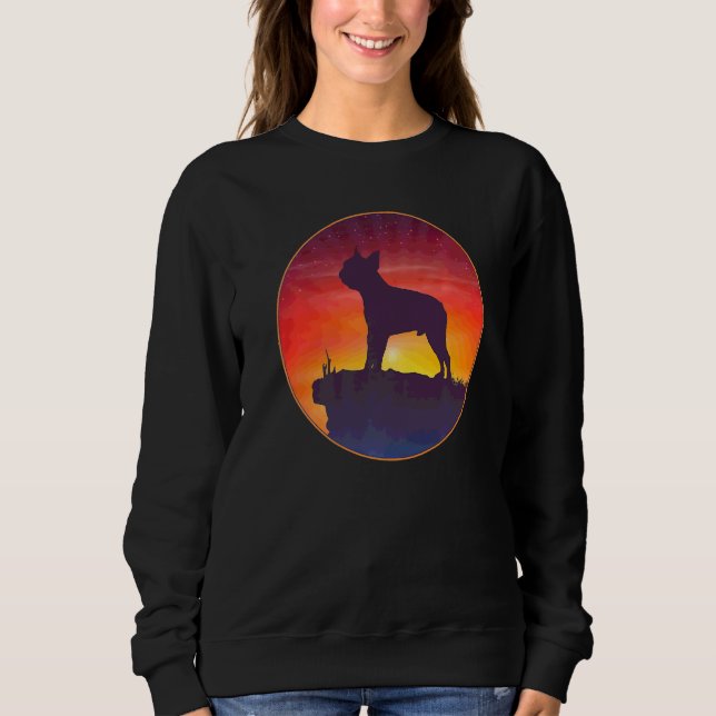 Boston Terrier Dog Breed  23 Sweatshirt (Front)
