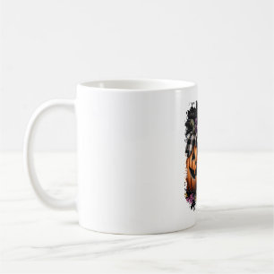 Boston Terrier Dog Halloween Coffee Mug