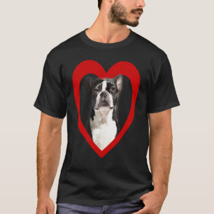 Boston Terrier Dog Heart Terrier Boston Terrie T-Shirt