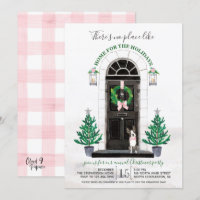 Boston Terrier Dog Holiday Christmas Party