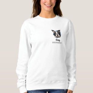 Boston Terrier Dog Personalized T-Shirt Sweatshirt