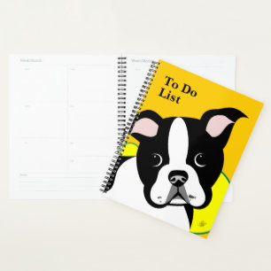 Boston Terrier Dog Planner