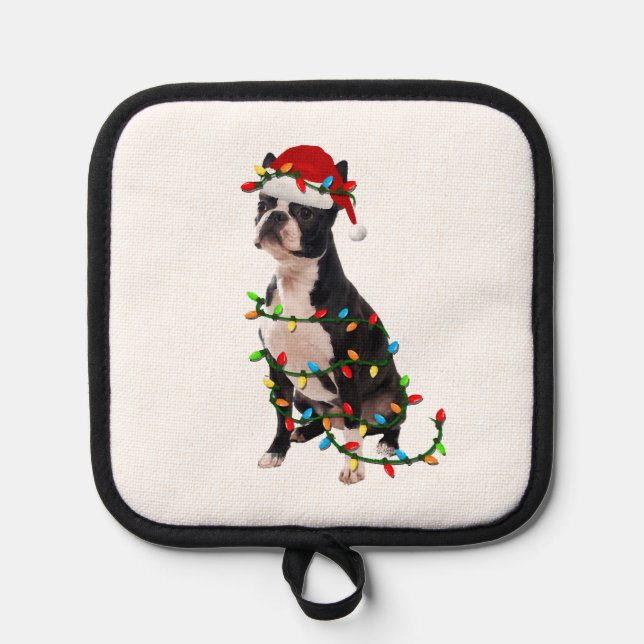 Boston Terrier Dog Pot Holder (Front)