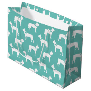 Boston Terrier Dog Puppy Large Gift Bag