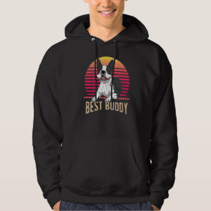 Boston Terrier Dog Vintage 1 Hoodie