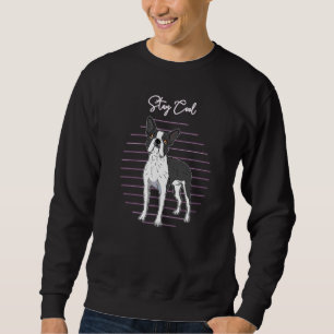 Boston Terrier Dog Vintage 1 Sweatshirt