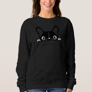 Boston Terrier French Bulldog Brazilian In Pocket Sweatshirt