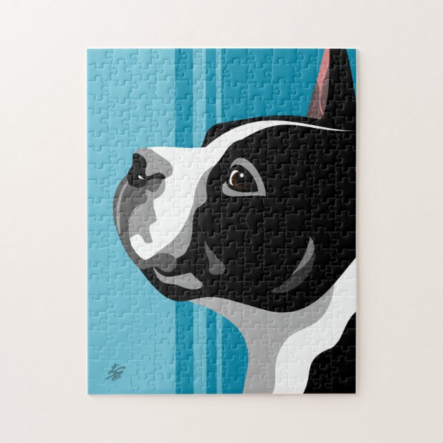 Boston Terrier Gifts Jigsaw Puzzle (Vertical)