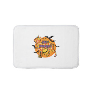 Boston Terrier Halloween Bath Mat