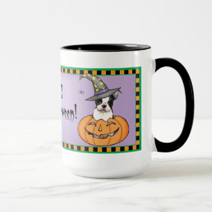 Boston Terrier Halloween Mug