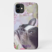 Boston Terrier iphone 11 case