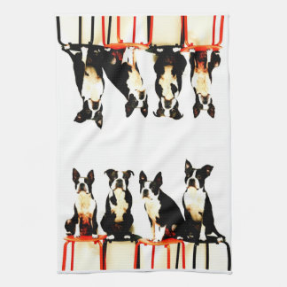 Boston terrier Ⅰ Kitchen Towel