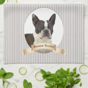 Boston Terrier Kitchen Towel