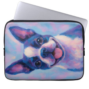 Boston Terrier Laptop Sleeve