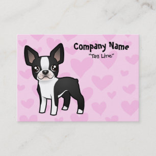 Boston Terrier Love Business Card