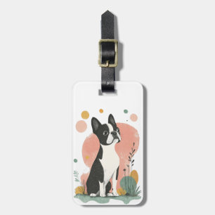 Boston Terrier Luggage Tags