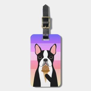 Boston Terrier Luggage Tags