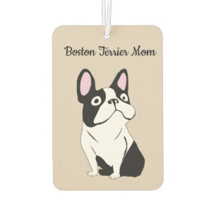 Boston terrier mom air freshener