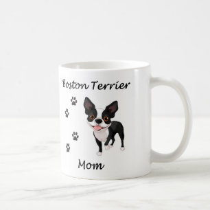 Boston Terrier Mom Coffee Mug