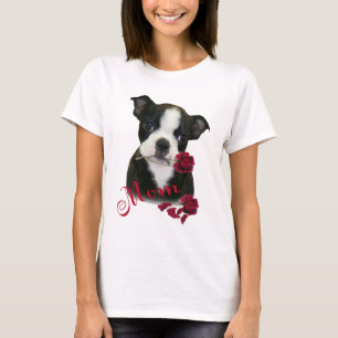 Boston Terrier mom T-Shirt