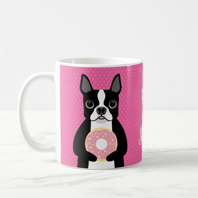 Boston Terrier Mugs (Gauche)