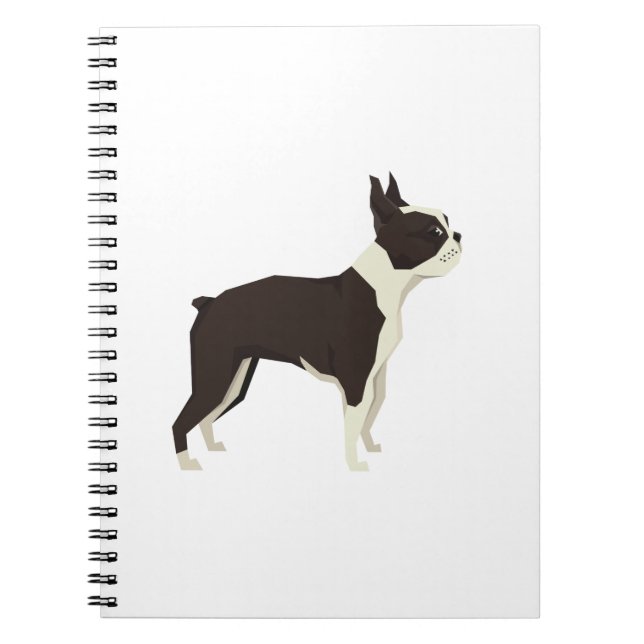 Boston Terrier Notebook (Front)