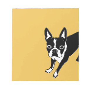Boston Terrier Notepad
