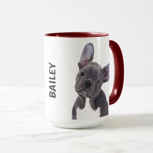 Boston Terrier Personalized  Mug (Front Right)