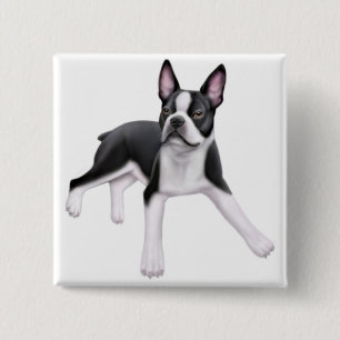 Boston Terrier Pin