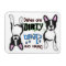 Boston Terrier Rectangle Dishwasher Magnet