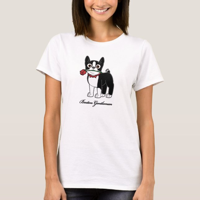 Boston Terrier T-Shirt (Front)