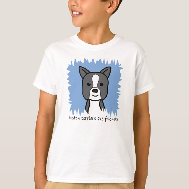 Boston Terrier T-Shirt (Front)