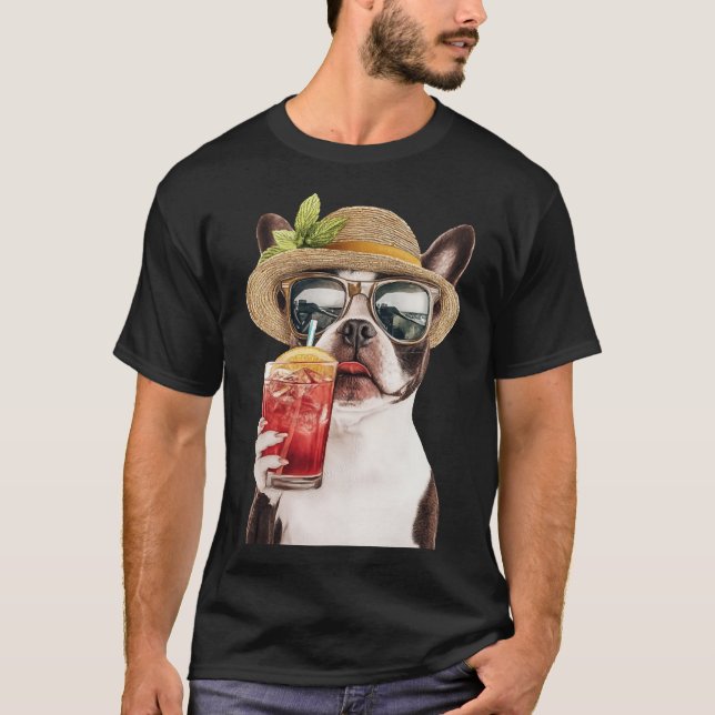 Boston Terrier T-Shirt (Front)
