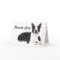 Boston Terrier Thank You Card