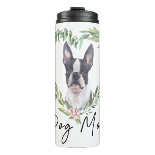 Boston Terrier Thermal Tumbler Gifts Lover Gif