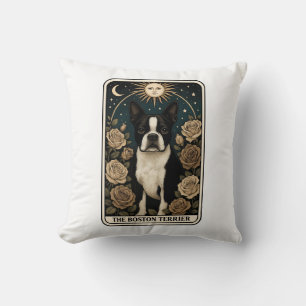 Boston Terrier Throw Pillow