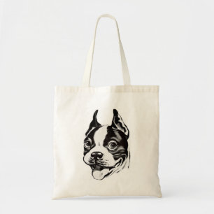 Boston Terrier Tote Bag