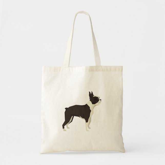 Boston Terrier Tote Bag (Front)