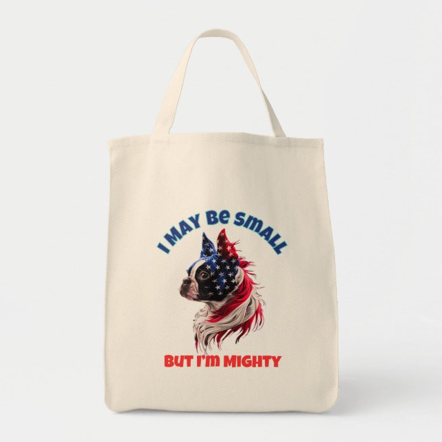 Boston Terrier Tote Bag (Front)