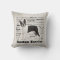 Boston Terrier Traits Pillow