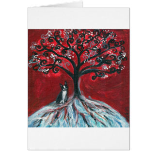 Boston Terrier Tree love