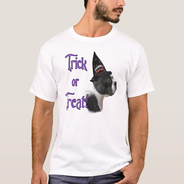 Boston Terrier Trick T-Shirt (Front)