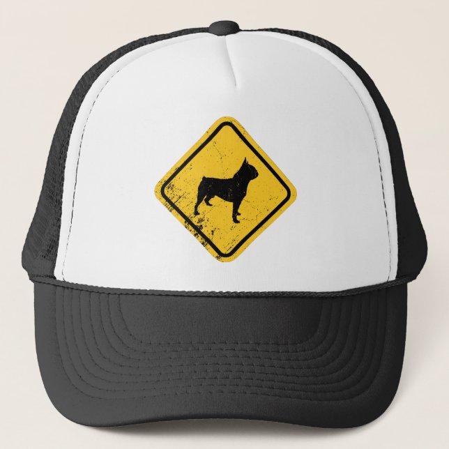 Boston Terrier Trucker Hat (Front)