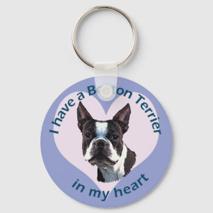 Boston Terrier v3 Keychain