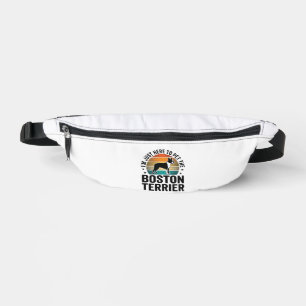 Boston Terrier Vintage Pet Lover Shirt Design_1 Fanny Pack