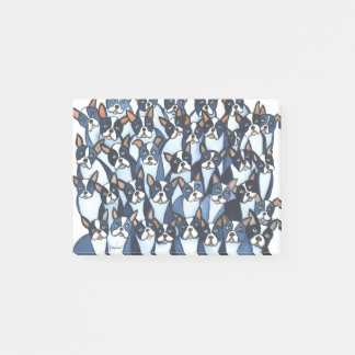 Boston Terriers Post-it Notes