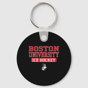 Boston Terriers Vintage Team Ice Hockey - Neutral Keychain