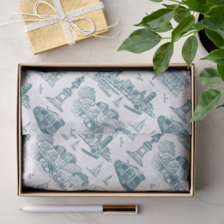 Boston Toile (Anniversary Ed.) Blue/White Tissue Paper