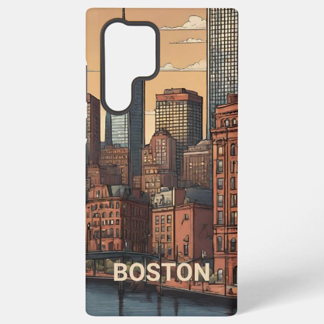 Boston Traveller A Delightful Gift Idea Samsung Galaxy S22 Ultra Case (Back)