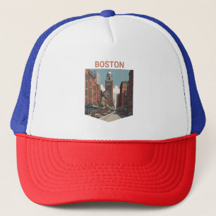 Boston Traveller A Delightful Gift Idea Trucker Hat